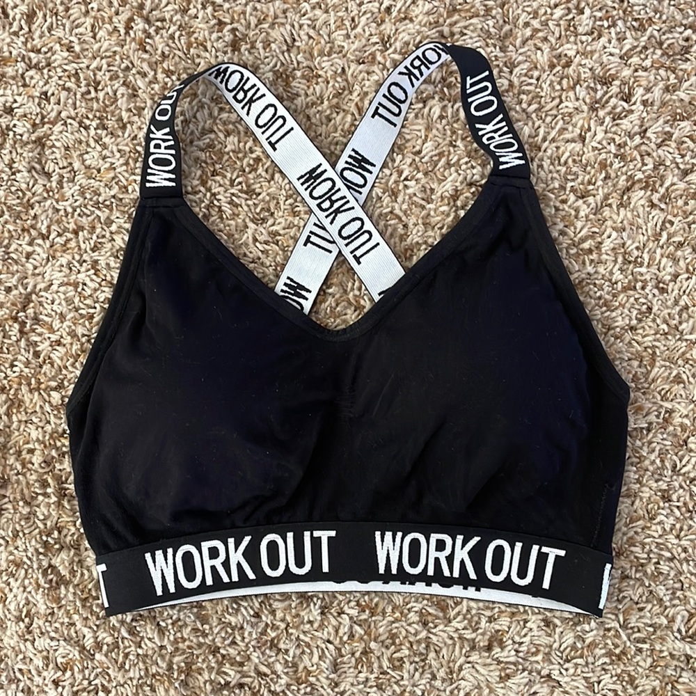 NWOT Yelete (for Fit Babz) padded sports Bra